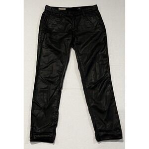 AG Adriano Goldschmied The Tristan Tailored‎ Trouser Black Denim Pants Size 26R